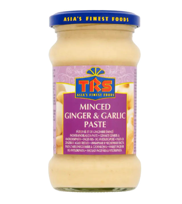 TRS PASTE MINCED GINGER & GARLIC 300g