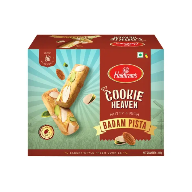 HALDIRAM COOKIES BADAM PISTA 200g