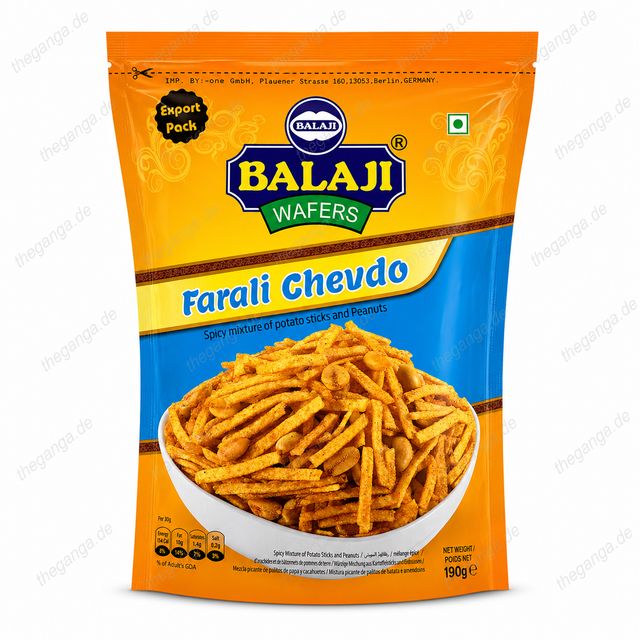 BALAJI FARALI CHEVDO 190gm