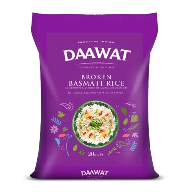 Daawat Broken Basmati Rice (20kg)