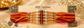 Aesthetic Pearl Multicolor Rakhi