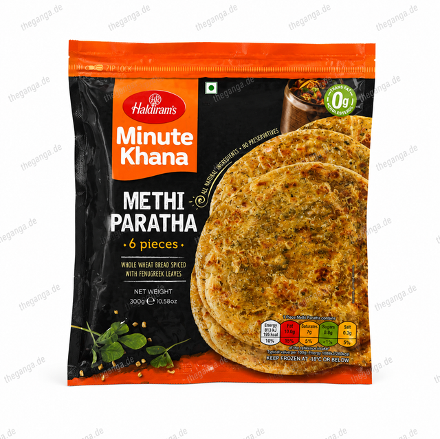 HALDIRAM FROZ. METHI PARATHA 300g
