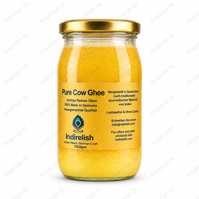 INDIRELISH PURE COW GHEE (तूप) 750GM
