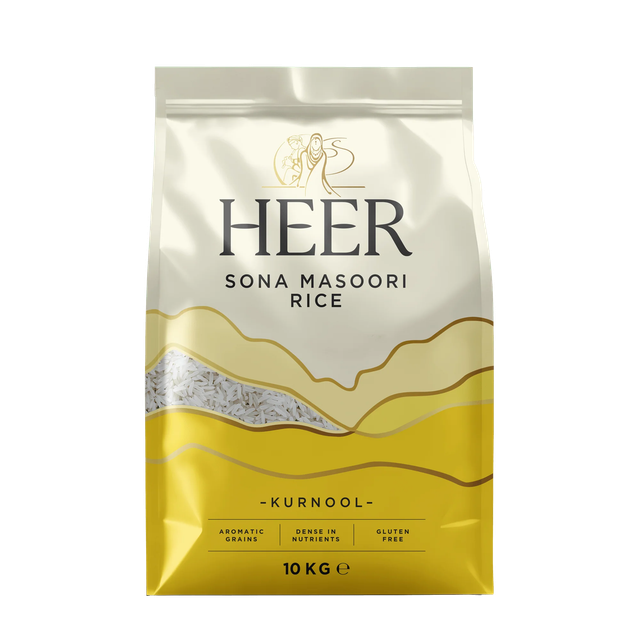 HEER SONA MASOORI RICE 10 kg