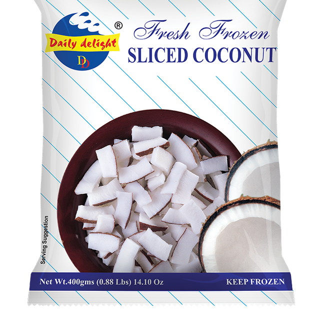 DAILY DELIGHT SLICED COCONUT 400g