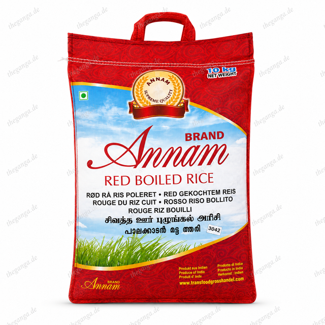 ANNAM RED PARBOILED MATTA RICE 10kg