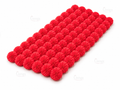 GARLANDS MARIGOLD PLASTIC (Red) - Pack of 5