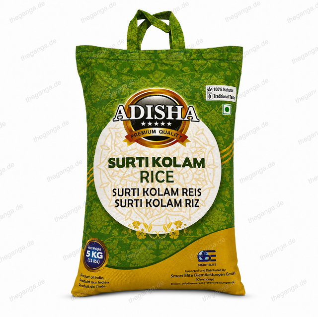 ADISHA SURTI KOLAM RICE 5 KG