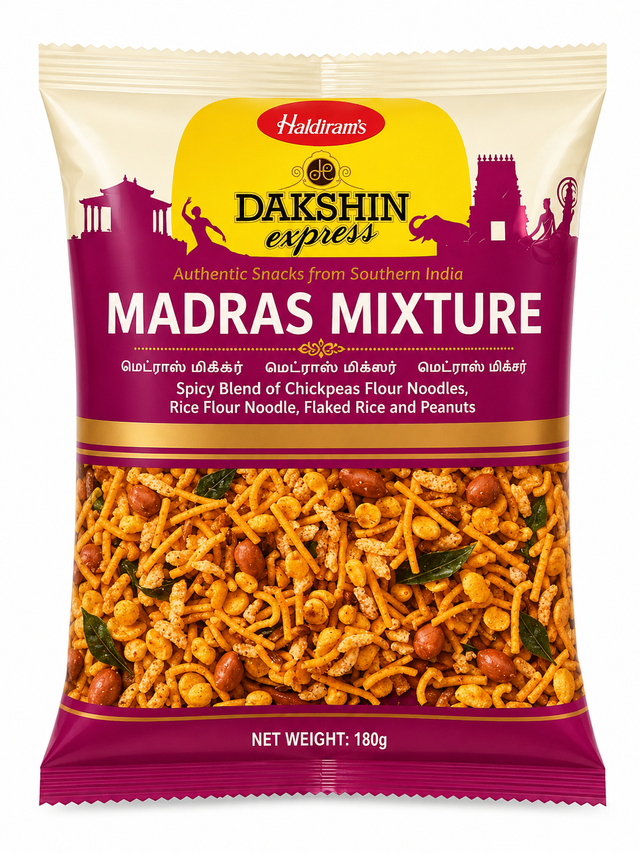 HALDIRAM DAKSHIN MADRAS MIX 180g