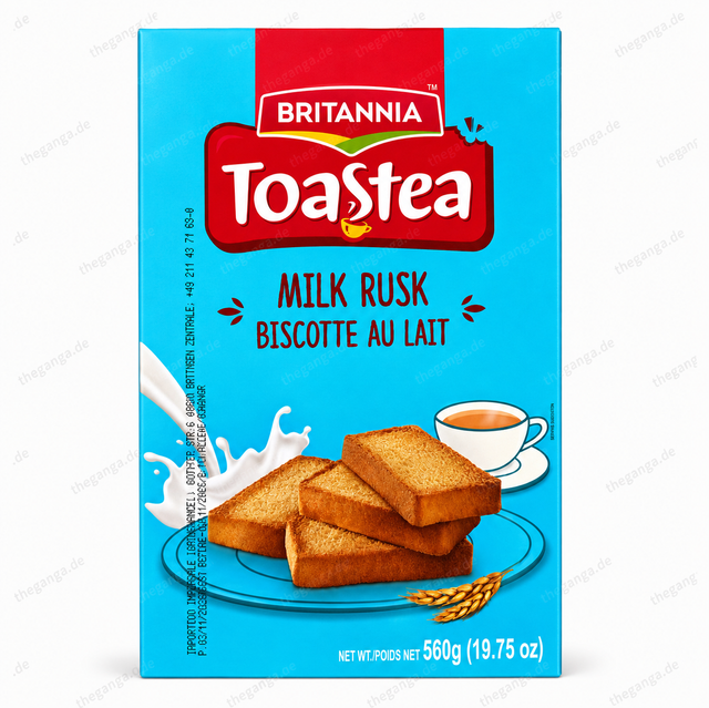 BRITANNIA TOASTTEA MILK RUSK 560g
