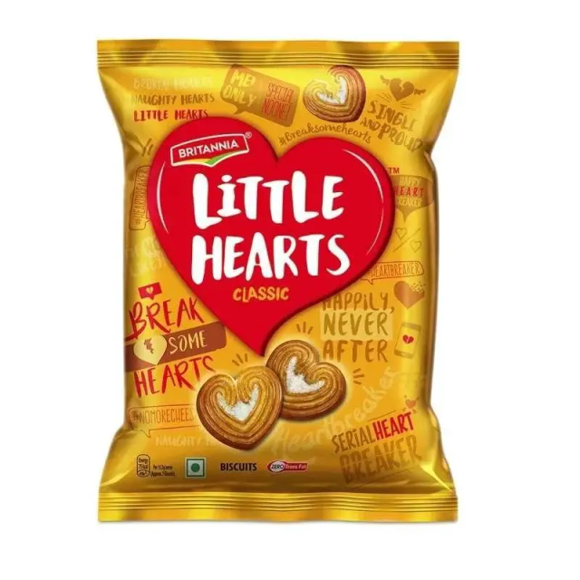 BRITANNIA BISCUITS LITTLE HEARTS