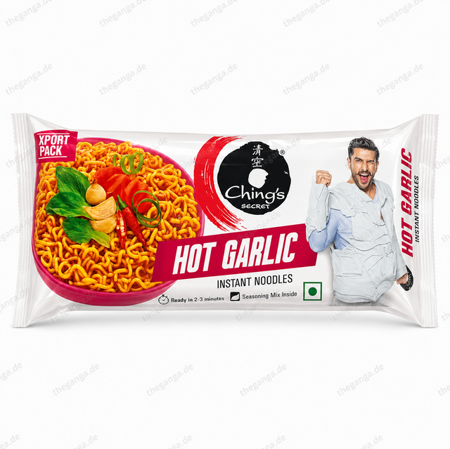 CHINGS NOODLES HOT GARLIC 240g