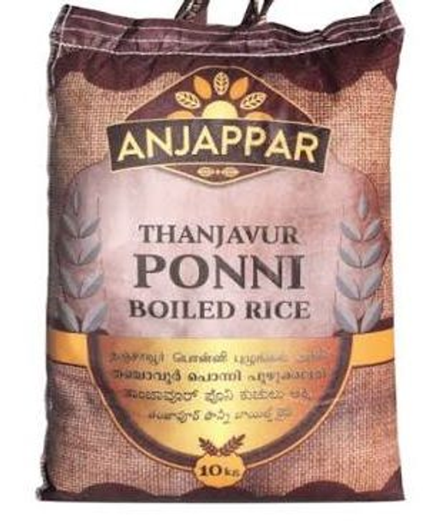 ANJAPPAR PONNI BOILED RICE 10 kg