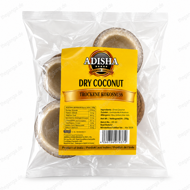 ADISHA COCONUT DRY 250 GM